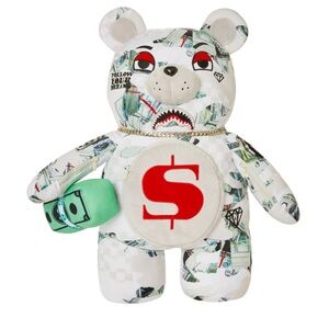 Sprayground Ferociou$ Moneybear Teddy Bear Backpack